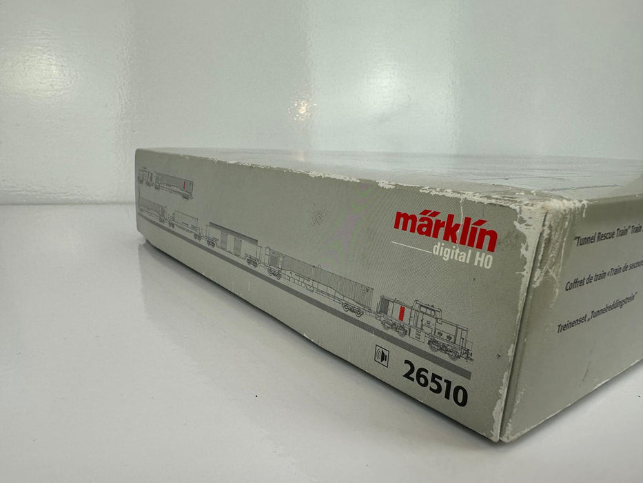 Märklin 26510 - 7-Delige Set - Tunnelredding - 2x BR 714 + Rijtuigen