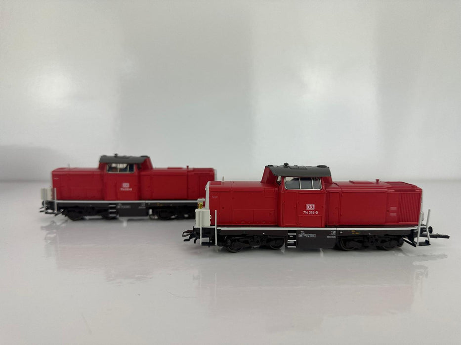 Märklin 26510 - 7-Delige Set - Tunnelredding - 2x BR 714 + Rijtuigen