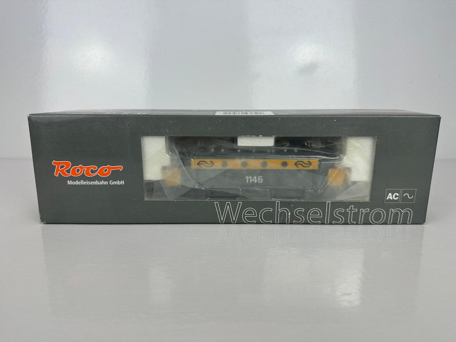 Roco 68580 – Elektrische locomotief - NS 1145 Geel/Grijs - AC Wisselstroom