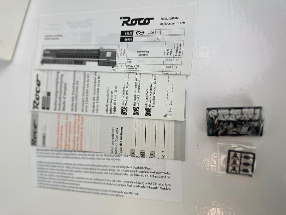 Roco 69926 – Diesel locomotief - NS 2260 Bruin - AC Wisselstroom