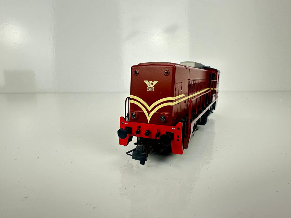 Roco 69926 – Diesel locomotief - NS 2260 Bruin - AC Wisselstroom