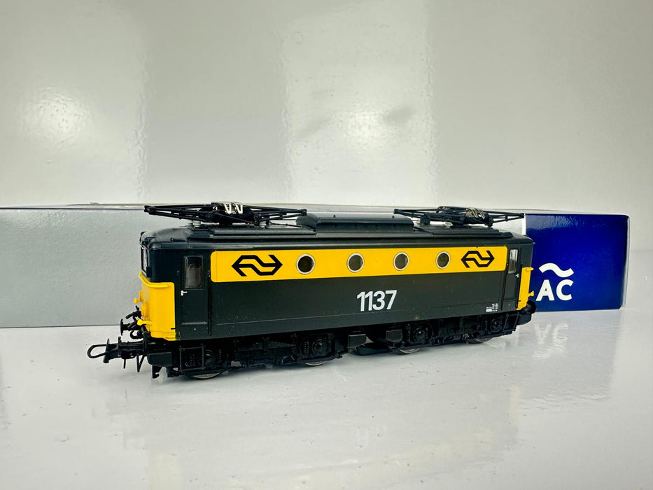 Roco 78375 – Elektrische locomotief - NS 1137 Geel/Grijs - AC Wisselstroom - MFX