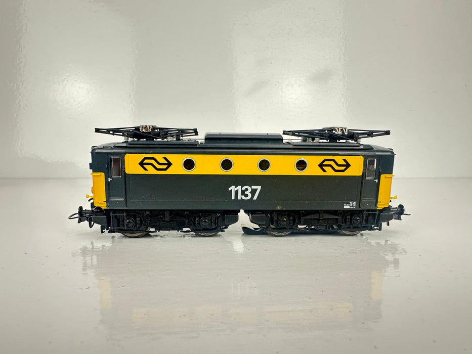 Roco 78375 – Elektrische locomotief - NS 1137 Geel/Grijs - AC Wisselstroom - MFX