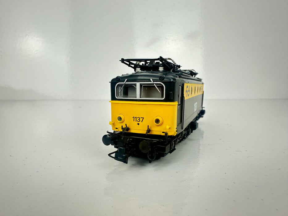 Roco 78375 – Elektrische locomotief - NS 1137 Geel/Grijs - AC Wisselstroom - MFX
