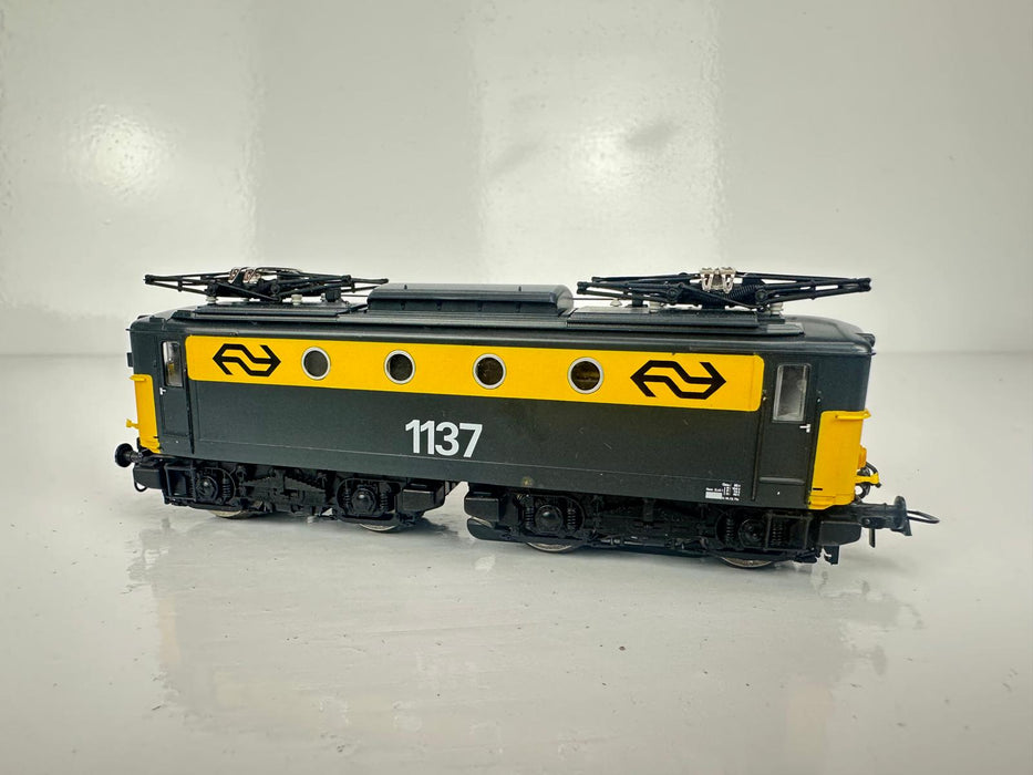 Roco 78375 – Elektrische locomotief - NS 1137 Geel/Grijs - AC Wisselstroom - MFX