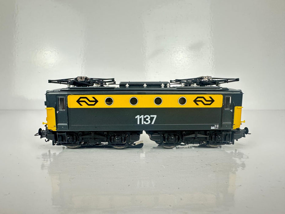 Roco 78375 – Elektrische locomotief - NS 1137 Geel/Grijs - AC Wisselstroom - MFX