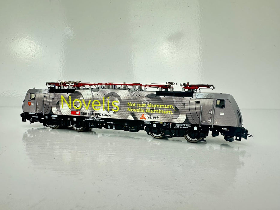 Roco 79627 – Elektrische locomotief - Re 193 "Novelis" - SBB Cargo - AC Wisselstroom