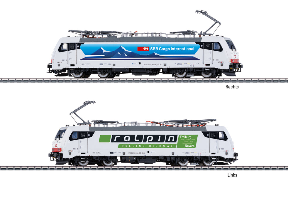 Märklin 38801 - Elektrische Locomotief - BR 186 - SBB Cargo - Ceneri