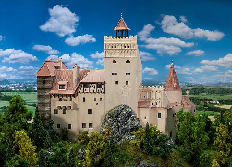 Faller - 130820 - H0 - Kasteel Bran - Grote Set