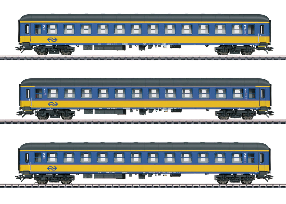 Märklin 42904 - IC Wagenset met 3 Sneltreinrijtuigen - NS