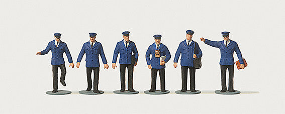 Merten H0 - 0212529 - Set van 6 x Spoorweg Personeel