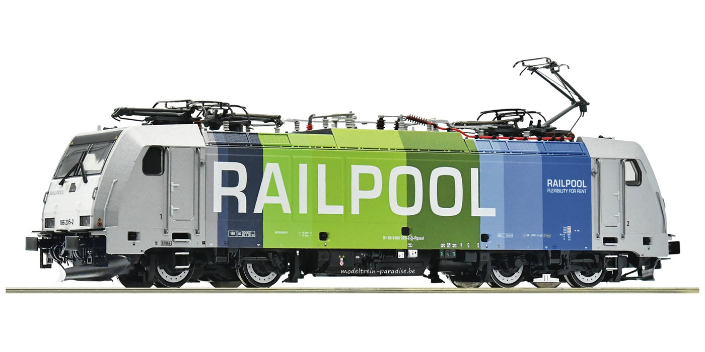 Roco 7520011 – Elektrische locomotief - Railpool BR 186 - AC Digitaal + Sound